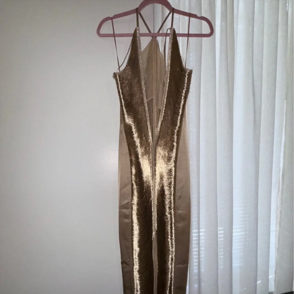 Cult Gaia Gold Renata Dress - Picture 3 of 7